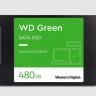 SSD жесткий диск SATA2.5" 480GB SLC GREEN WDS480G3G0A WDC