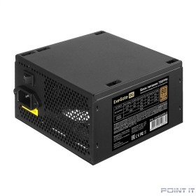 Exegate EX292343RUS-OEM Блок питания 750W ExeGate 80 PLUS® Bronze 750PPH-OEM (ATX, APFC, КПД 89% (80 PLUS Bronze), 12cm fan, 24pin, 2x(4+4)pin, 4xPCI-E, 6xSATA, 3xIDE, black, RTL)