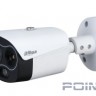 DAHUA DH-TPC-BF1241P-B3F4-WIFI-S2 Двухспектральная тепловизионная IP-камера с ИИ, Wi-Fi 2.4ГГц, 1/2.7" Progressive CMOS, объектив 4мм, неохлаждаемый FPA детектор, объектив 3,5мм, ИК 30м, IP67