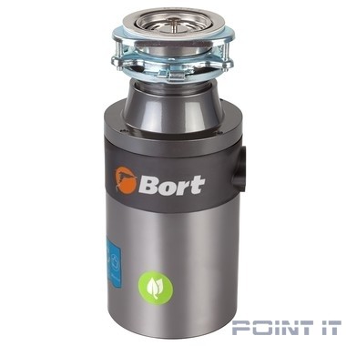 Bort Измельчитель пищевых отходов TITAN 4000 Plus {Мощность л.с. 0,75 ; 560 Вт; 4,2 кг/мин; 3200 об/мин; 1400 мл; набор аксессуаров 4 шт} [1275776]
