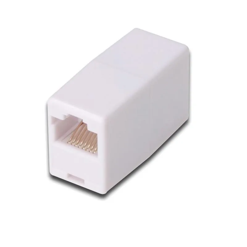 Соединительный модуль RJ-12(6p6c) на RJ12 / белый, Netko
