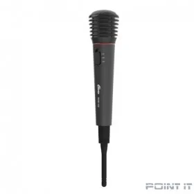 RITMIX RWM-100 black {100 Гц - 10000 Гц, 600 Ом, -72 Дб, &gt; 85 дБ, КНИ &lt;- 0,2%, максимальная девиация: ± 30 КГц, переключатель вкл./выкл., 3 pin XLR - Jack 6.3 mm, 3 м, питание микрофона: 1,5 В}