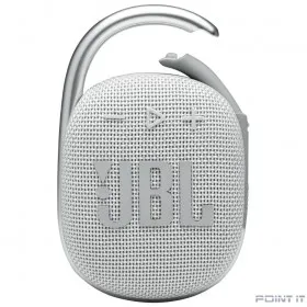 Акустическая система 1.0 BLUETOOTH CLIP 4 WHITE JBL