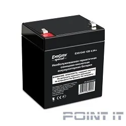 Exegate ES252439RUS Аккумуляторная батарея Exegate Special EXS1245, 12В 4.5Ач, клеммы F2