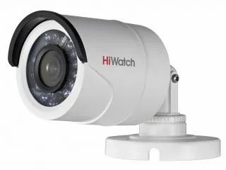 DS-T100 Цилиндрическая HD-TVI видеокамера с ИК-подсветкой до 20м