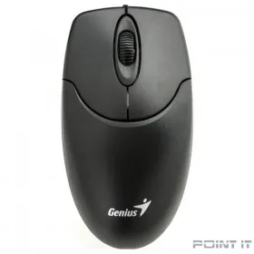 Мышь проводная Genius NetScroll 120 V2, оптическая, разрешение 1000 DPI, кабель 1.5 м, для правой/левой руки. Цвет: черный