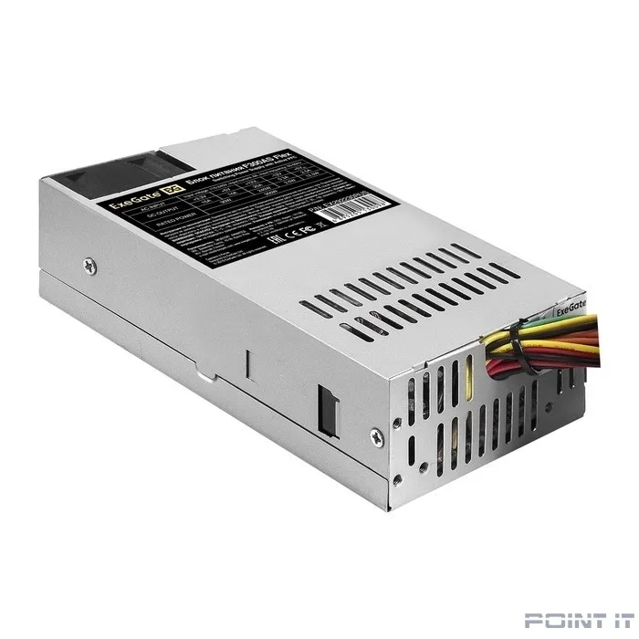 Exegate EX292230RUS Блок питания 300W ExeGate F300AS (Flex ATX, for ITX case, APFC, КПД 80% (80 PLUS), 4cm fan, 24pin, 4pin, 3xSATA, 2xIDE)