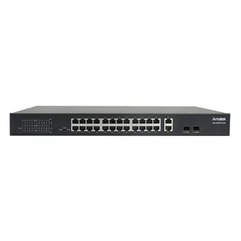 AN-S26P24-250 - 26-портовый 100/1000 Мбит/с коммутатор с PoE+ до 250Вт