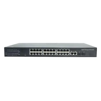 AN-SM26P24 - 26-портовый управляемый коммутатор с PoE+ до 400Вт