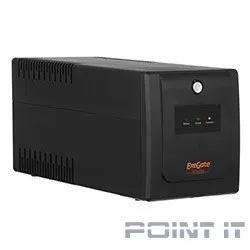 Exegate EP285525RUS ИБП ExeGate SpecialPro UNB-400.LED.AVR.EURO &lt;400VA/240W, LED, AVR, 2 евророзетки, Black&gt;