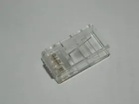 Коннектор RJ-45 Netko CKC (8p8c) cat.6а, со вставкой, для одножильного и многожильного кабеля (нож с 3-мя зубцами), 25шт., РАСПРОДАЖА