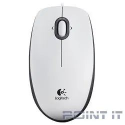 910-005004 Logitech Mouse M100 USB White