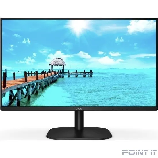 Монитор AOC 27" 27B2QAM Black, 16:9, VA, 1920x1080, 4ms, 250cd, 75Hz, 1xVGA, 1xHDMI, 1xDP,SPK