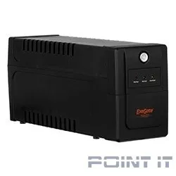 Exegate EP285542RUS ИБП ExeGate Power Back BNB-650.LED.AVR.C13.RJ.USB &lt;650VA/360W, LED, AVR,4*IEC-C13, RJ45/11, USB, Black&gt;