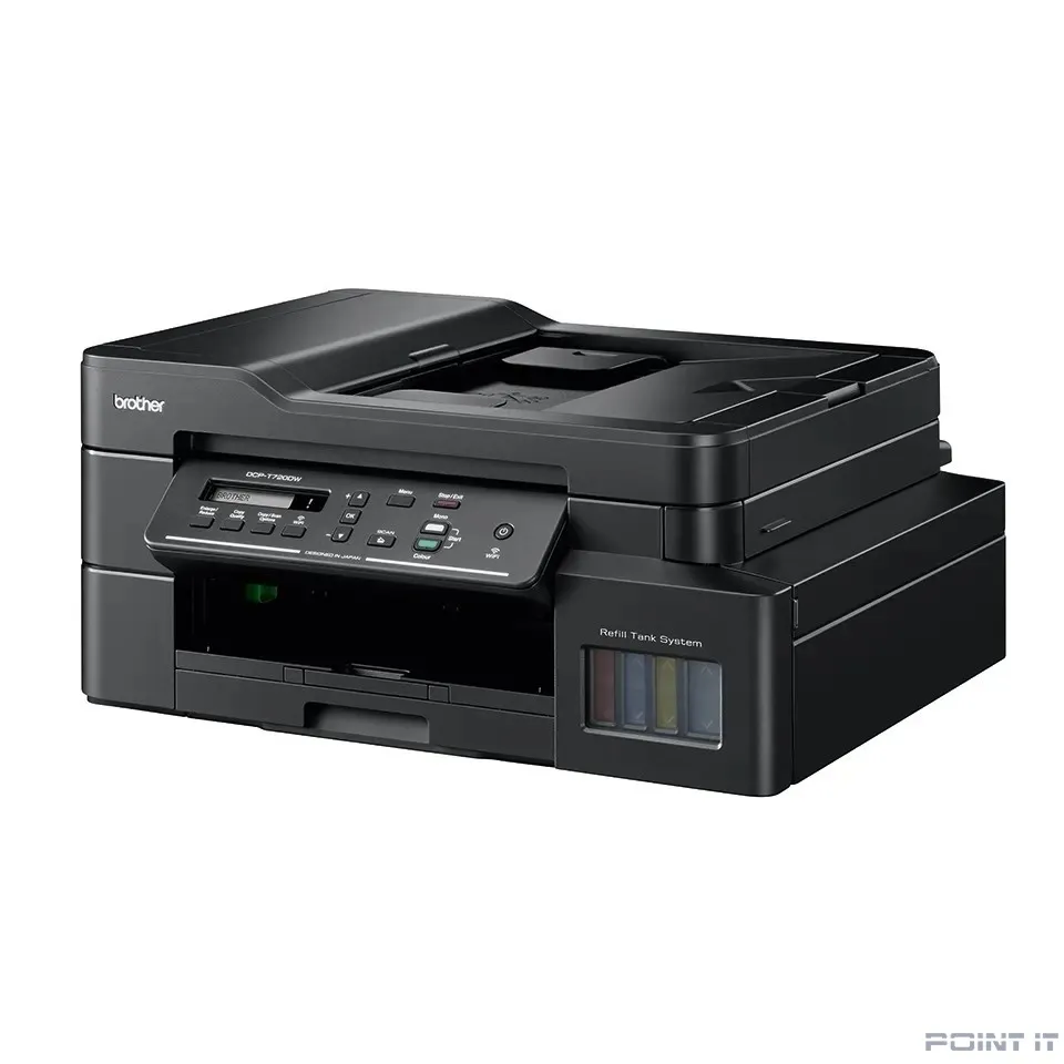 Brother DCP-T720W МФУ, А4, цветной струйный, 17/16,5 стр/мин, 128Мб, дуплекс, ADF20, WiFi, старт.картриджи 2xBK,1xCMY (DCPT720DWR1)