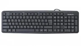 Клавиатура USB ELEMENT HB-520 RU BLACK 45522 DEFENDER