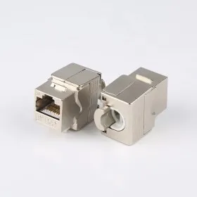Модуль Keystone неэкранированный, RJ-45, cat.6, 90°, без инструмента, белый, Netko СКС РАСПРОДАЖА