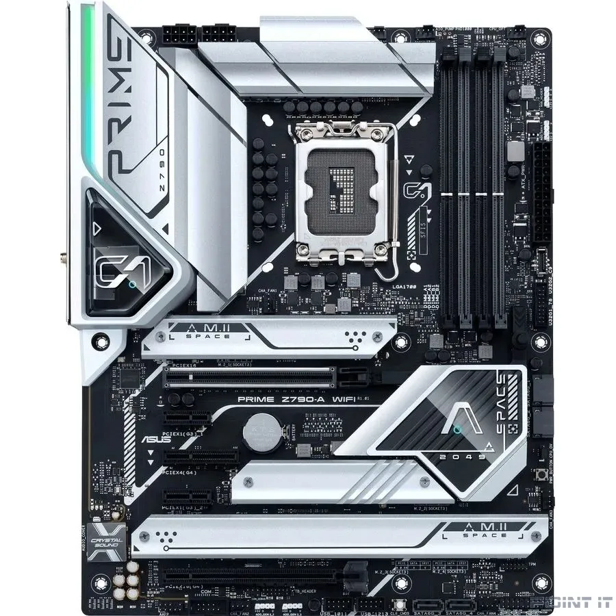 ASUS PRIME Z790-A WIFI {LGA1700, Z790, 4*DDR5, HDMI+DP, 4xSATA3 + RAID, M2, Audio, Gb LAN, USB 3.2, USB 2.0, ATX}