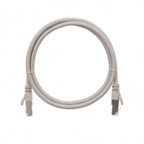 Патч-корд Netko СКС UTP4 cat.6a, 1.0м, BC, серый