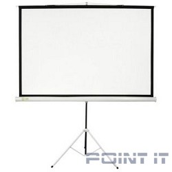 Экран Cactus Triscreen CS-PST-180X180 180х180см 1:1 напольный белый