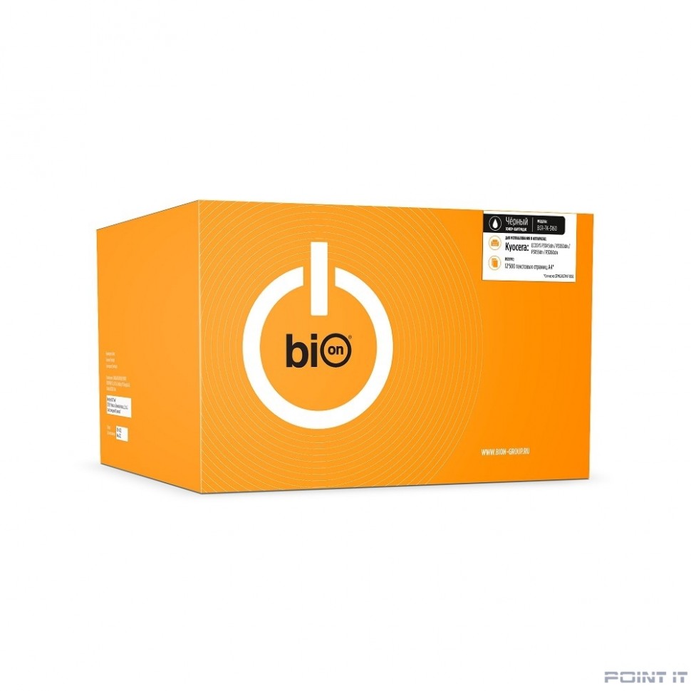 Bion TK-3160 Картридж для Kyocera ECOSYS P3055dn/P3060dn/P3045dn/P3050dn/P3260dn/M3145dn (12500 стр.), Черный