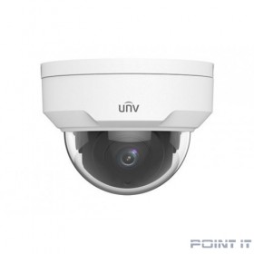 Uniview IPC3F12P-RU3 Видеокамера IP купольная антивандальная, 1/2.8&quot; 2 Мп КМОП @ 30 к/с, ИК-подсветка до 30м., 0.02 Лк @F2.0, объектив 2.8 мм, DWDR, 2D/3D DNR, Ultra 265, H.265, H.264, MJPEG, 3 потока