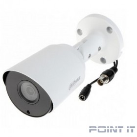 DAHUA DH-HAC-HFW1200TP-0360B-(S4) Камера видеонаблюдения 1080p,  3.6 мм,  белый