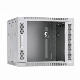 					Шкаф телекоммуникационный настенный 19 9U 600x350x501mm (ШхГхВ) дверь стекло				 