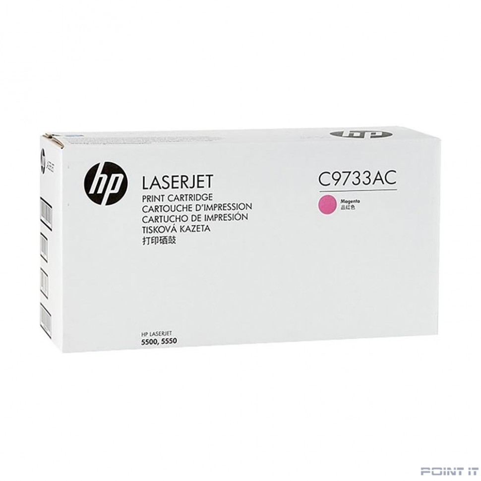 HP Картридж C9733AC лазерный пурпурный (12000 стр) (белая коробка)