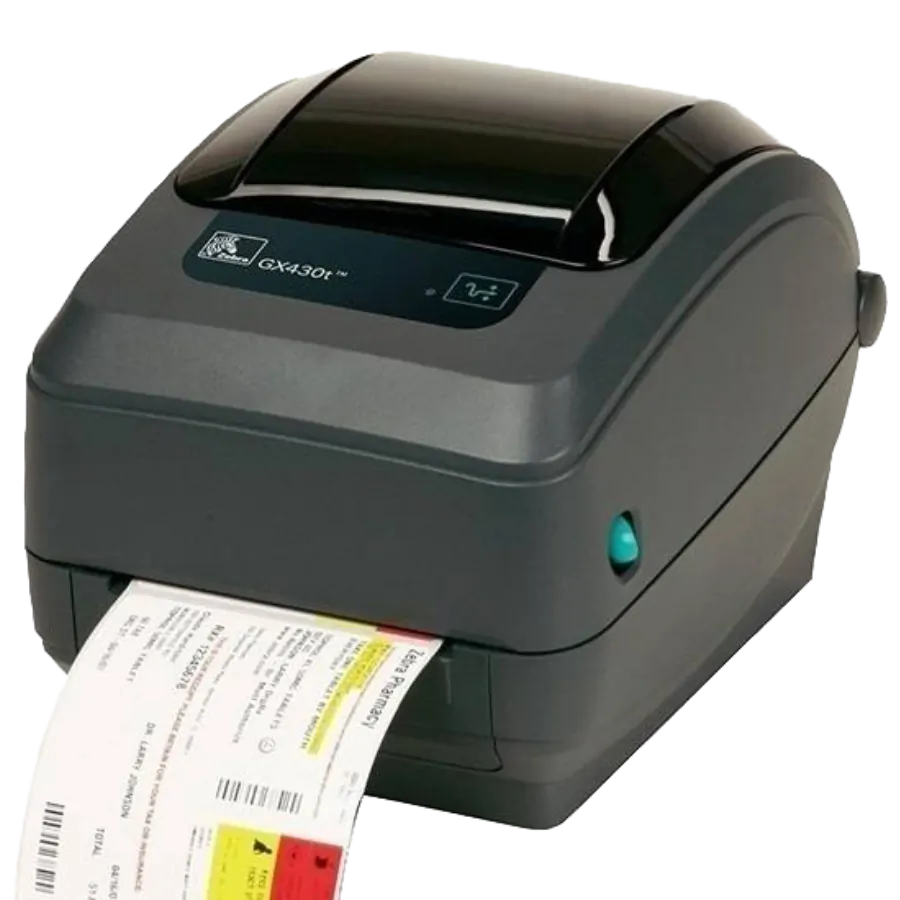Принтер штрихкода (этикеток) Zebra GX430t (300 dpi, RS232, USB, 10/100 Ethernet)