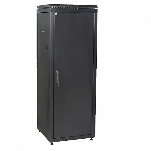 ITK Шкаф сетевой 19 LINEA N 47U 600х800 мм металлическая передняя дверь черный