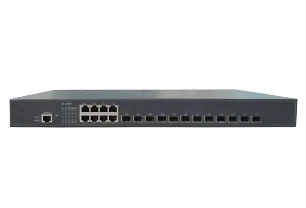 Управляемый коммутатор L2++ GIGALINK уровня 2, 12 портов 1/10G BaseX SFP+, 8 портов 1000BaseT, 1 Консольный, Резервный БП (опция)