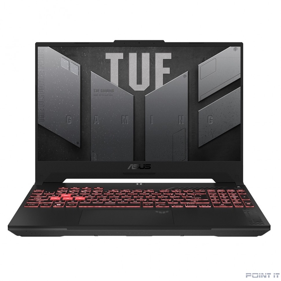 Ноутбук ASUS TUF Gaming A15 FA507NUR-LP044 [90NR0JP5-M002D0] Grey 15.6" {FHD Ryzen 7 7435HS/ 16Gb/ SSD512Gb/RTX4050 6Gb/noOs}