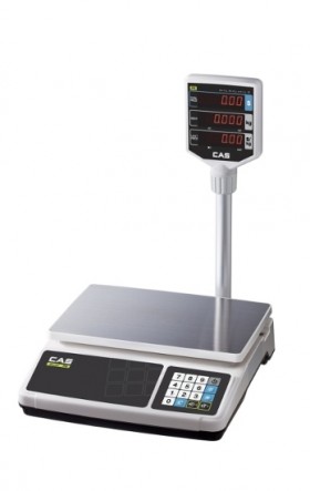 Весы торговые CAS PR-30P (cо стойкой)