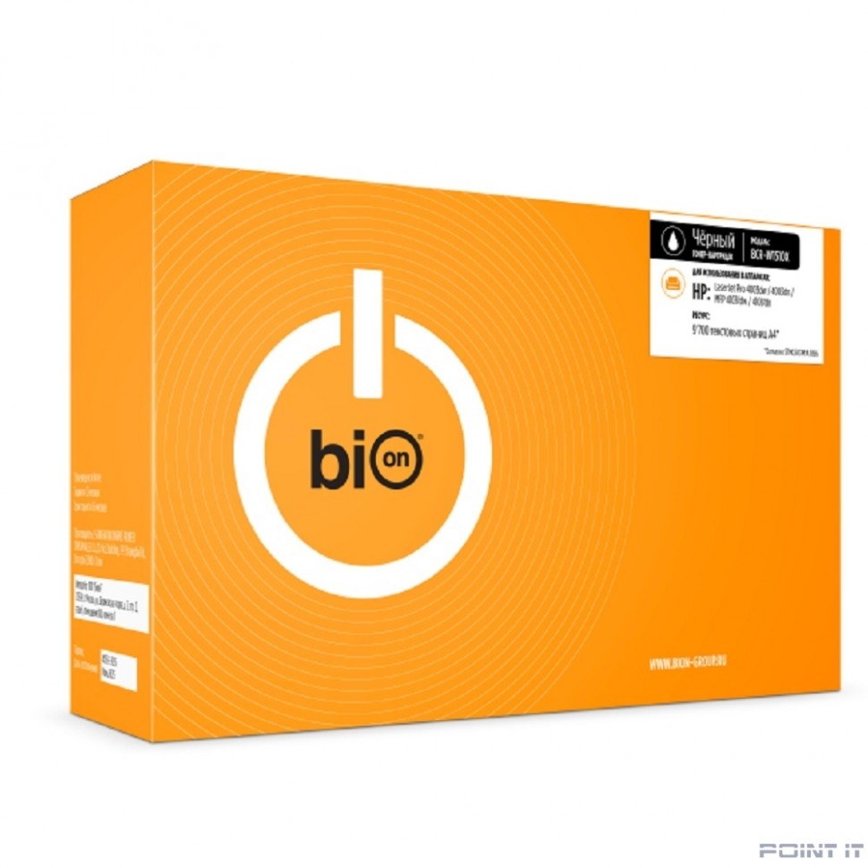 Bion BCR-W1510X Картридж для HP LaserJet Pro 4003dw/4003dn, MFP 4103fdw/4103fdn, черный (9700 стр.)