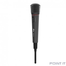 RITMIX RWM-100 black {100 Гц - 10000 Гц, 600 Ом, -72 Дб, &gt; 85 дБ, КНИ &lt;- 0,2%, максимальная девиация: ± 30 КГц, переключатель вкл./выкл., 3 pin XLR - Jack 6.3 mm, 3 м, питание микрофона: 1,5 В}