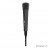 RITMIX RWM-100 black {100 Гц - 10000 Гц, 600 Ом, -72 Дб, > 85 дБ, КНИ <- 0,2%, максимальная девиация: ± 30 КГц, переключатель вкл./выкл., 3 pin XLR - Jack 6.3 mm, 3 м, питание микрофона: 1,5 В}