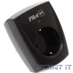 ZIS Сетевой фильтр Pilot Bit 1 розетка, черный