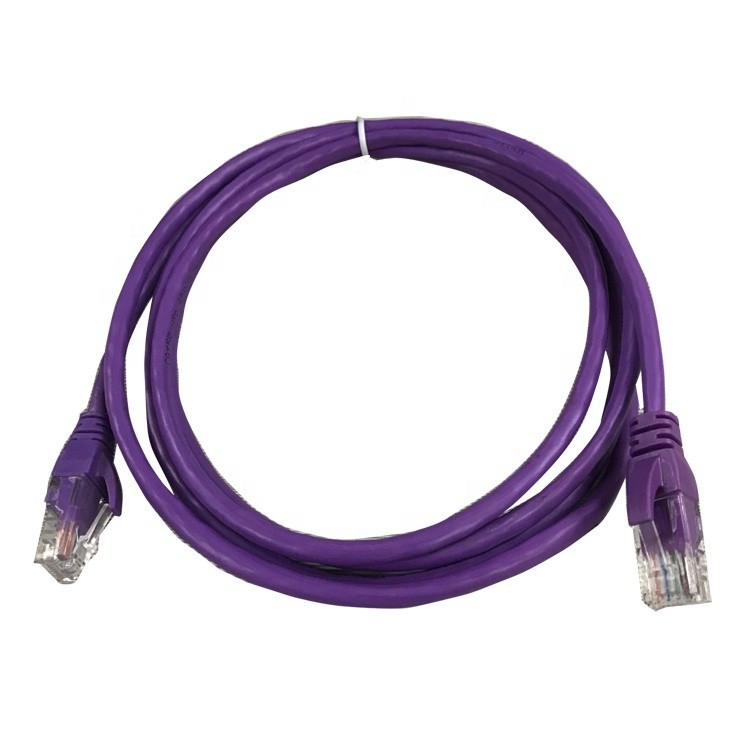 Патч-корд UTP4 cat.6, 10.0м, BC, фиолетовый