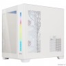 Ginzzu V490 RGB подсветка, контроллер CRC6, 3* 12R6 FAN 12CM RGB, закаленное стекло 1*USB 3.0,1*USB 2.0, AU Белый mATX