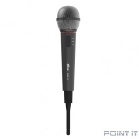 RITMIX RWM-101 black { 85 дБ, максимальная девиация: ± 30 КГц, переключатель вкл./выкл., 3 pin XLR - Jack 6.3 mm, 3 м, питание микрофона: 1,5 В (постоянный ток DC, батарейки АА)}