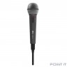 RITMIX RWM-101 black { 85 дБ, максимальная девиация: ± 30 КГц, переключатель вкл./выкл., 3 pin XLR - Jack 6.3 mm, 3 м, питание микрофона: 1,5 В (постоянный ток DC, батарейки АА)}