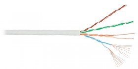 Кабель U/UTP4 cat.5e NETKO /4 пары 24 AWG BC / 305м, многожильный, FLUKE TEST