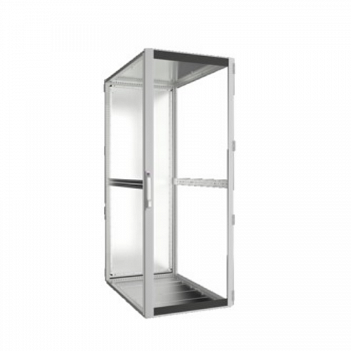 TS IT Шкаф 800х2200х1200 с обзорной и стальной дверью, без 19, IP55