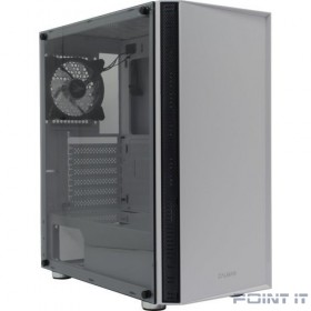 Корпус ZALMAN R2 WHITE, без БП, боковое окно (закаленное стекло), белый,  ATX