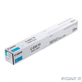 Тонер C-EXV 51L голубой для Canon iR ADV C55xx (26000 стр.)