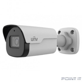 Uniview IPC2122SB-ADF40KM-I0-RU Видеокамера IP цилиндрическая, 1/2.8&quot; 2 Мп КМОП @ 30 к/с, ИК-подсветка до 40м., LightHunter 0.001 Лк @F1.6, объектив 4.0 мм, WDR, 2D/3D DNR, Ultra 265, H.265, H.264, MJ