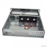 Exegate EX281232RUS Серверный корпус ExeGate Pro 2U550-HS08 <RM 19", высота 2U, глубина 550, без БП, 8xHotSwap, USB>