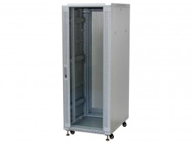 Шкаф напольный 37U серия TS(AS) (800х800х1833) , черный, разобранный