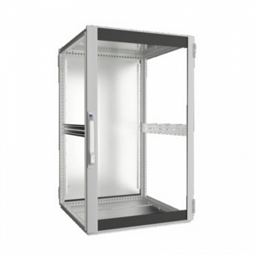 TS IT Шкаф 800х1200х800 с обзорной и стальной дверью, без 19, IP55